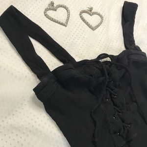 intimately by free people black lace up bodysuit